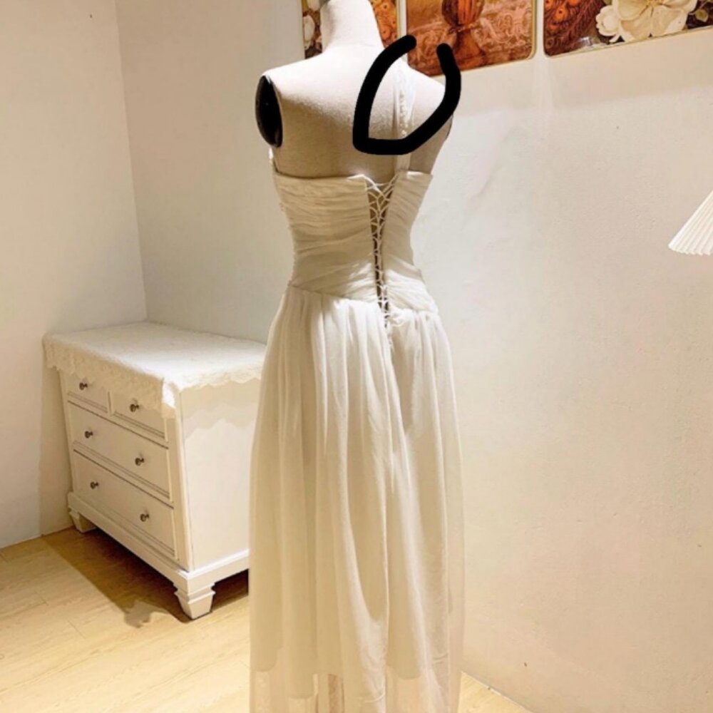 SouliaDream / White Goddess Dress / Women's Large - Picture 6 of 10
